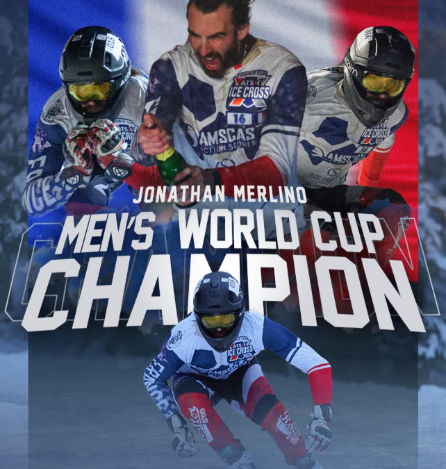 Jonathan Merlino est le vainqueur de la Coupe du Monde d’Ice Cross ATSX 2026