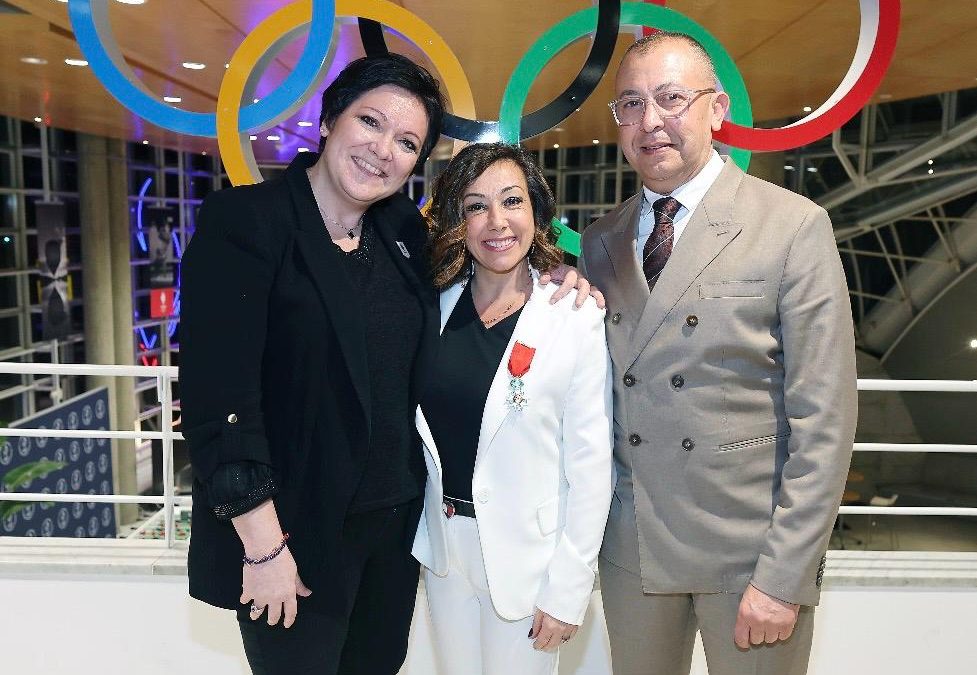 Sarah Abitbol décorée de la légion d’honneur