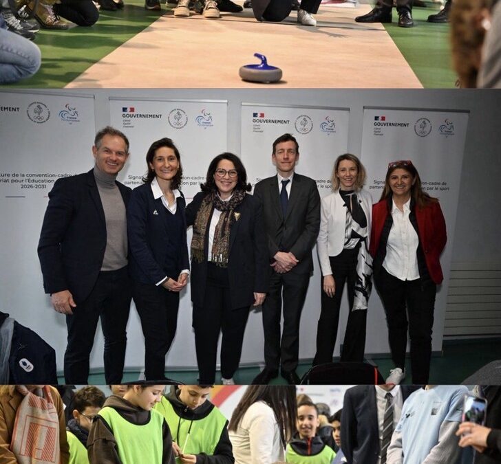Le Curling à l’honneur pour le lancement de la Semaine Olympique et Paralympique 2026 à Lyon